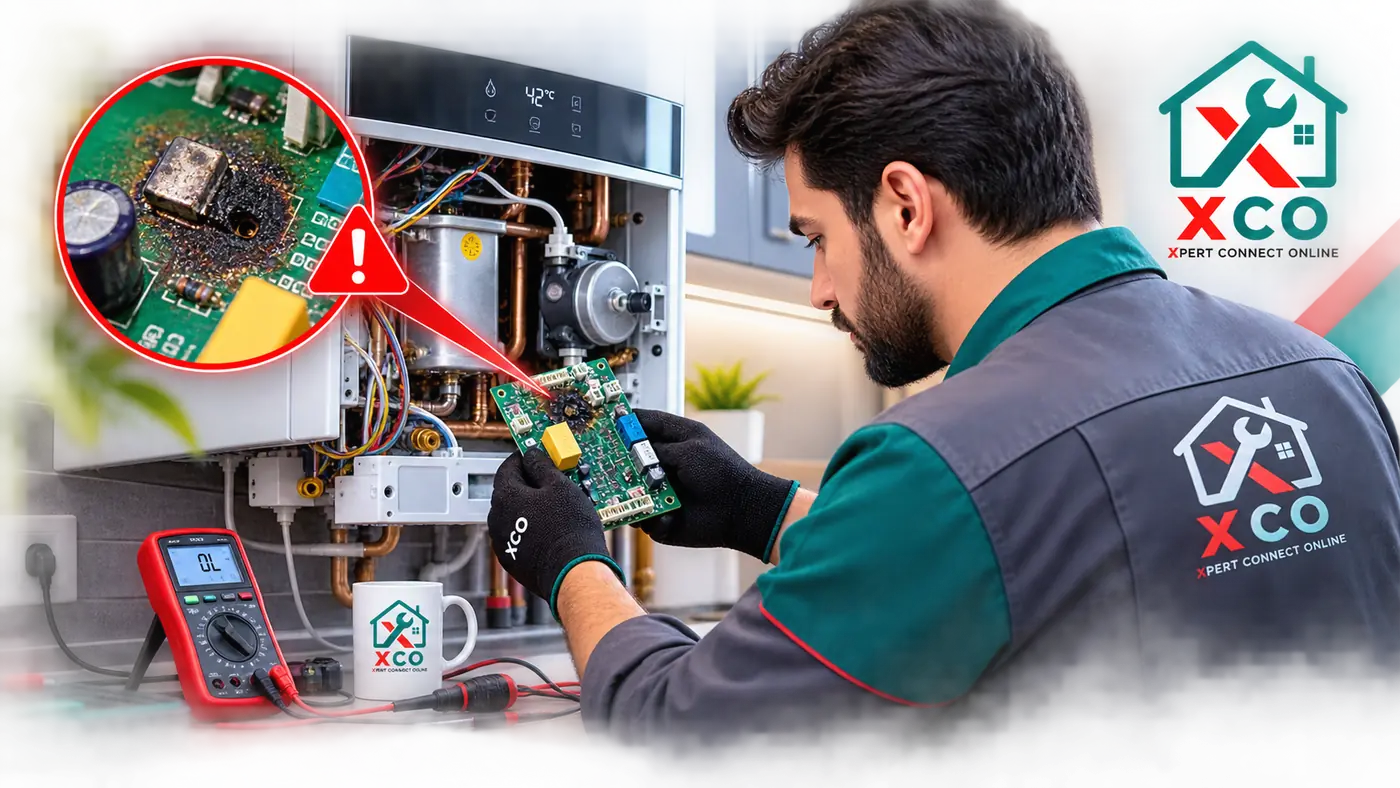 علت سوختن برد پکیج چیست و چطور آن را تشخیص دهیم؟