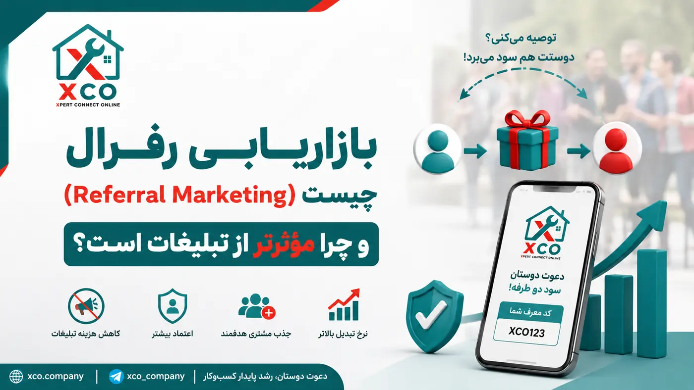 بازاریابی رفرال (Referral Marketing) چیست و چرا مؤثرتر از تبلیغات است؟