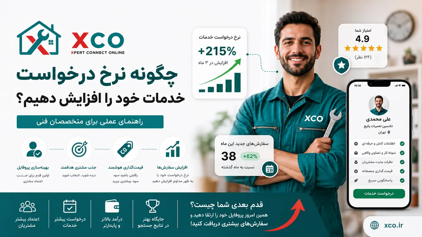 چگونه نرخ درخواست خدمات خود را افزایش دهیم؟ راهنمای متخصصان فنی