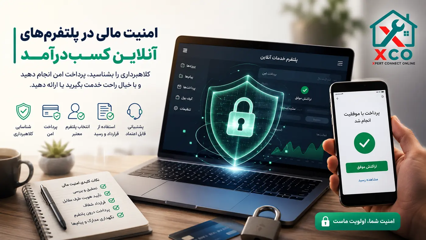راهنمای امنیت مالی هنگام کار با پلتفرم‌های آنلاین کسب‌درآمد
